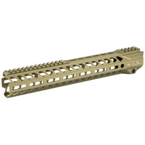 Strike Industries SI-StrikeRail-135-FDE 13.5" Mlok Handguard FDE 1lb 14oz