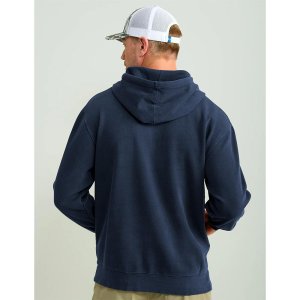Huk H1300094-413-S Huk'd Up Logo Long Sleeve Hoodie Naval Academy S