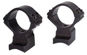 Talley 930734 Scope Mount Ring Combo 1in Tube Low Black Anodized