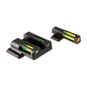 HiViz MPN521 S&W M&P Full/Compact Tritium Sight Set Orange/Green