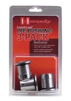 Hornady Lock-N-Load Quick Change System Metal Die Bushing 3 Pack