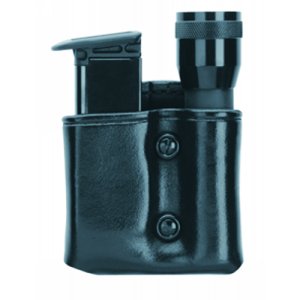 Gould & Goodrich Flashlight/Mag Case Combo Leather Mount