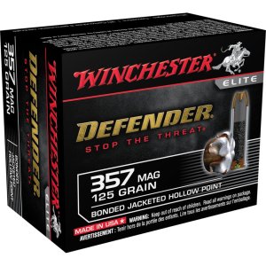 Winchester S357MPDB 357 Magnum 125 gr Bonded Jacket Hollow Point 20 Rounds