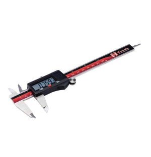 Hornady 050080 Digital Caliper Black/Red Measure Case Length Diameter Bullet Primer Pocket Depth Cartridge