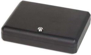 Bulldog BD1128 Personal Vault Key Lock Black Steel Safe 11"x8.5"x2.25"