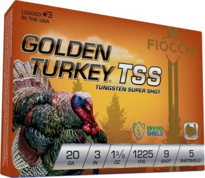 Fiocchi 203TSS9 GoldenTurkey 20GA 3.00In 1-3/8oz #9 TSS