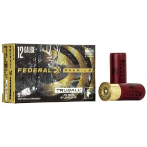 Federal Premium PB127 LRS 12 Gauge 2.75 In 1 oz Rifled Slug 5 Rounds