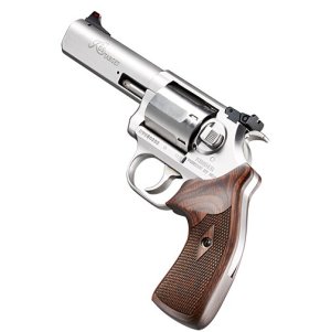 Kimber 3700621 K6s .357Mag 4" Stainless Revolver DA/SA Red Fiber Sights