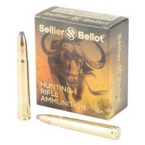 Sellier & Bellot Rifle 375 H&H Mag 300 Grain Soft Point 10 Round Box