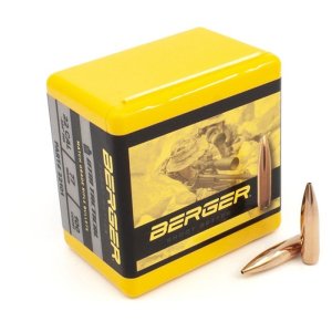Berger 22101 22 Caliber 77gr Open Tip Match Bullets 100/Box