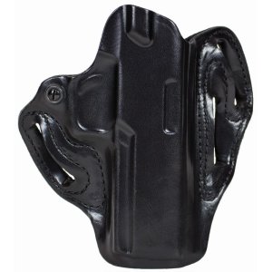 DeSantis 002BAX7Z0 Speed Scabbard RH Leather Holster for Shield 9/40