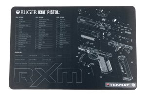 TekMat TEKR17 Ruger RXM Cleaning Mat 17x11 In Exploded Diagram