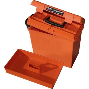 MTM Case-Gard SPUD235 Utility Dry Box 15 in Orange Water Resistant