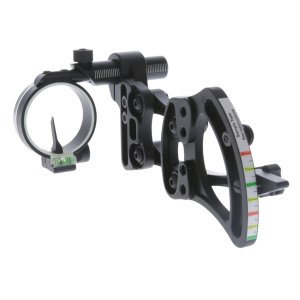 TruGlo TG-TG701 Pendulum Sight Black 1-Pin .019 RH/LH 35 Yards