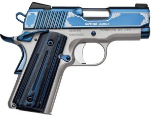 Kimber 3200273 Sapphire Ultra II 9mm Pistol, Tritium Sights, 8rd Magazine