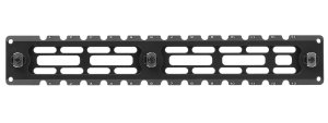 UTG TLUMA03 M-LOK Arca Rail 6 Slot 7075-T6 Aluminum 9.4 In Black