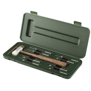Weaver 849723 Gunsmithing Hammer & Punch Kit with Case, 8 Punches