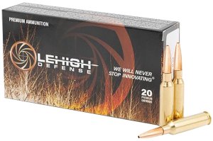 Lehigh Defense LA65CM130CC 6.5 Creedmoor 130 Grain Controlled Chaos