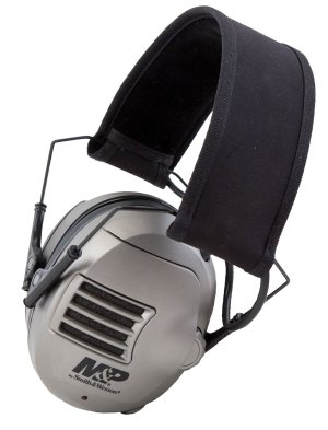 Smith & Wesson M&P Alpha Electronic Ear Muff 23 dB Adjustable Gray