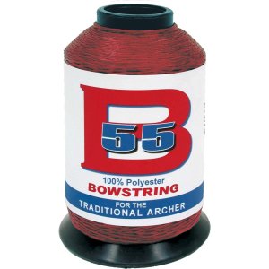 BCY B55 Bowstring Material, Root Beer, 1/4 lb.