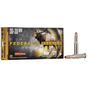 Federal Premium P3030D 30-30 Win 170 Grain Nosler Partition 20 Box