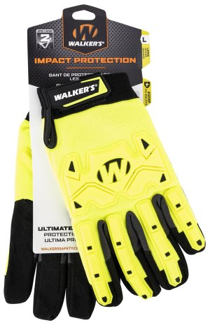 Walker's GWPSFHVFFIL2SM Impact Protection Yellow/Black...