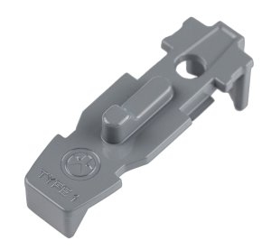 Magpul MAG803-GRY Tactile Lock-Plate Type 1 Made of Polymer w/ Stealth Gray Finish & 1/8" Single Ridge for PMAG 10/20/30 AR/M4 GEN M3/AR 300 B GEN M3 Floor Plates/5 Per Pack