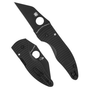 Spyderco MicroJimbo Salt Folding Knife 2.45" Wharncliffe Blade 6.22"