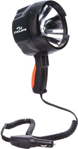 Cyclops CYC-HS140012V 12V 1400 Lumen Halogen Spotlight 450m Black