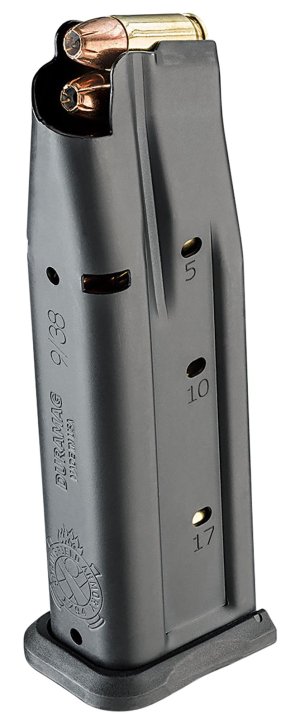 Springfield Armory PH6917 9mm Luger 17rd Magazine Black Steel