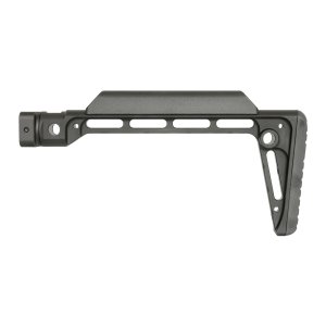 Midwest Industries Minimalistic Fixed Stock Black 6061 Aluminum