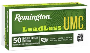 Remington UMC Leadless 40 S&W 180 gr Flat Nose Enclosed Base 50 Rounds