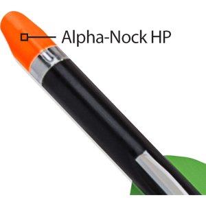 TenPoint HEA-353.12O Alpha-Nock HP Orange 12-Pack, 22 Grains