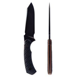 Toor Knives Zenith-HavocBlack Zenith Fixed Blade Knife, Havoc Black