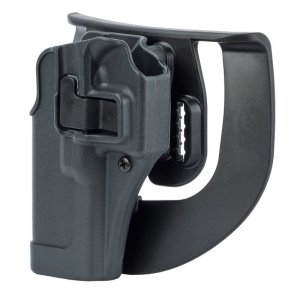 Blackhawk 413513BKL Serpa CQC Sportster OWB Size 13 Gun Metal Gray Polym...