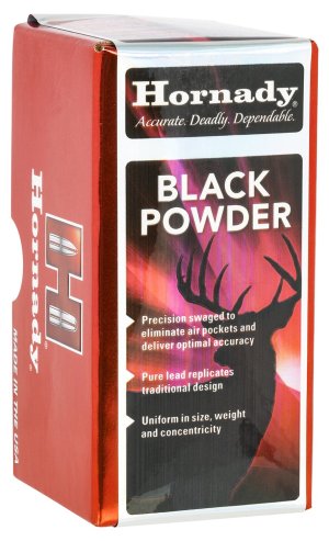 Hornady 6120 58 Caliber Lead Ball 228 Grain 50 Per Box Cold Swaged
