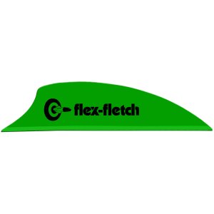 Flex Fletch SK-2-FG-39 Vanes Flo Green 2" 39 Pack Durable No Flutter