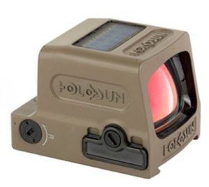 Holosun HE509T-GR X2 Green Dot, MRS, Solar Failsafe, Titanium, FDE