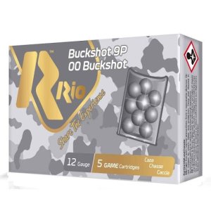 Rio Ammunition Royal Buckshot RB129 12ga 2.75" #00 9 Pellets 250rd Case
