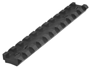 Ruger 90465 Picatinny Rail Black Anodized Steel Fits 10/22 Charger