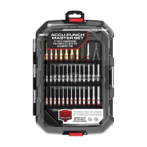 Real Avid AVMAPS Accu-Punch Master Set 37-Piece Gunsmithing Kit Black