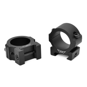Warne Vapor Horizontal 30mm Low Matte Scope Rings Picatinny