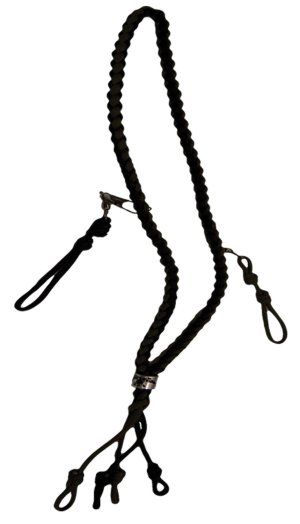 Duck Commander DNBLF 759 Braided Camo Paracord Lanyard with Clips