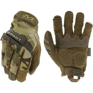 Mechanix Wear MPT78011 M-Pact Gloves Multi-Cam XL Synthetic Leather TPR