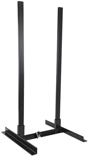 Birchwood Adjustable Target Stand Black Steel 13"-25"