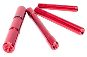 Cross Armory CRG4PSRD 4 Pin Set Dimpled Red 4140 Steel for Glock Gen4