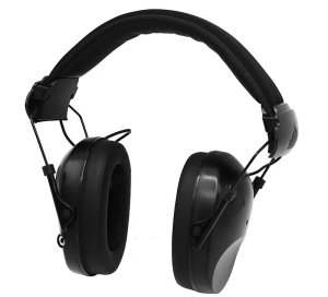 Military Armament Corp Compact Elite Electronic Ear Muffs NRR23 Black