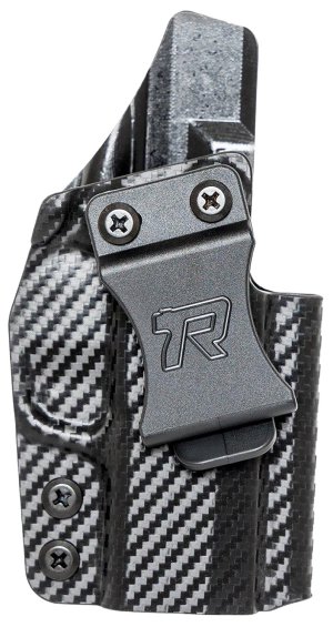 ROUNDED SWNMPSHIELDCFRHVAR Kydex IWB Holster Black RH for S&W M&P 9/40