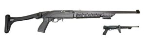 Pro-Mag PM272 Ruger 10/22 Folding Stock Black Polymer 10.5 in Action Type