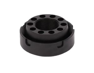 SilencerCo AC4745 Charlie Direct Thread Mount Fits M13x0.75 Stainless Steel Oxide Black